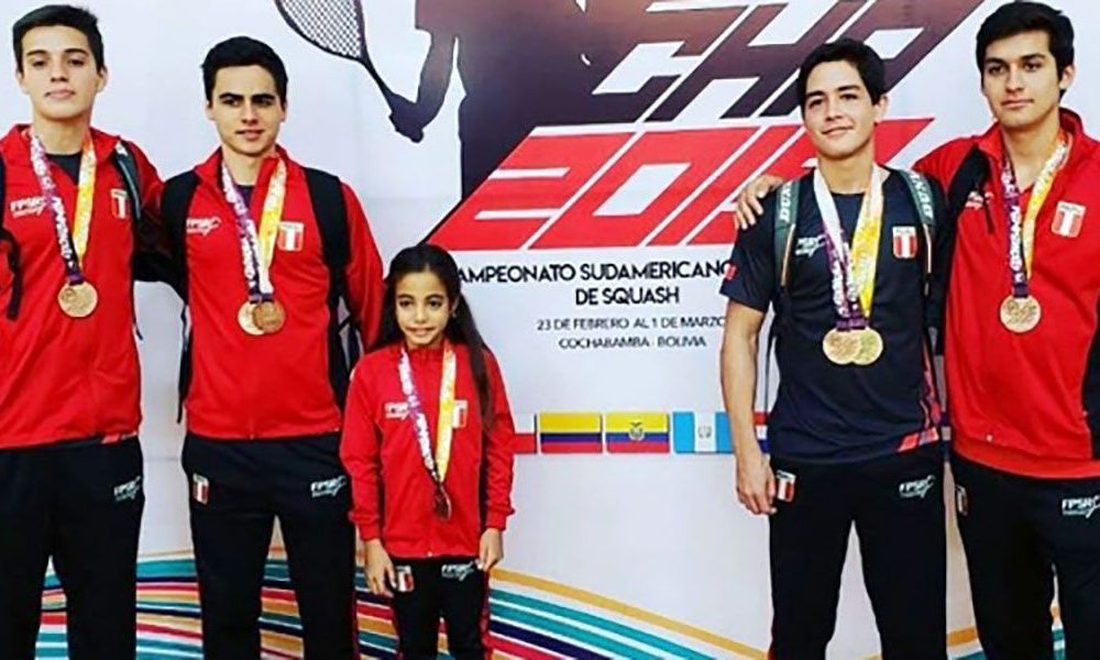 Squash Peruano Logra Medallas En Sudamericano Juvenil