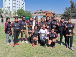 ALTO NIVEL. Buenos partidos en certamen de fútbol ocho entre los residentes de la provincia de La Unión.