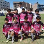 Escuela Formativa de Fútbol KV con 'peques' talentosos.