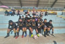 En sub-12 de Creciendo con el Fútbol.