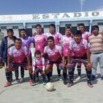 Equipos participan bien uniformados en el torneo.