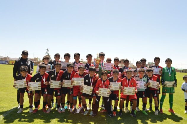 FBC Melgar Sub 13, segundo lugar, jugará la etapa regional.