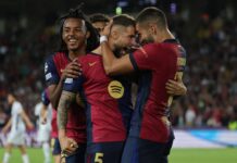 a paso firme. Festival de goles. Culés vencieron 5-0 al Young Boys por la Liga de Campeones.