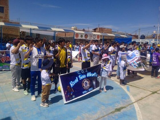 Una masiva participación de los equipos.