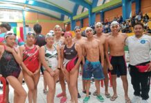 tiburones. Salta de Argentina ganó las competencias de natación. Segundo quedó la delegación de Oruro (Bolivia).