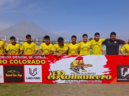 los bravos. Se desarrolló los cuartos de final de certamen de fútbol interno en el sector de Semi Rural Pachacútec.